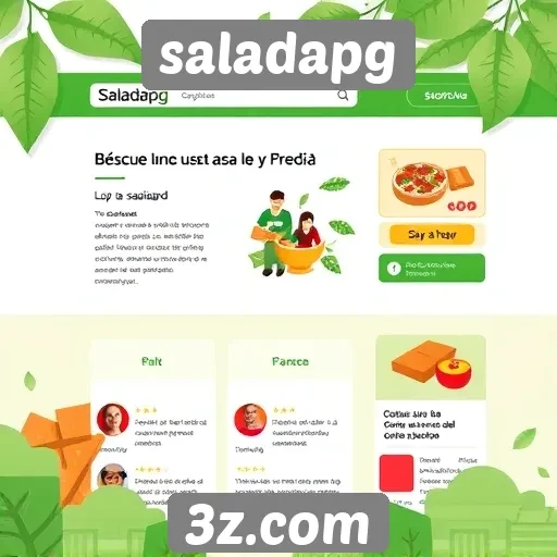 Navegação e usabilidade do site saladapg em foco